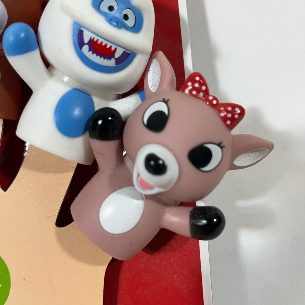 RASHTI BABY CHRISTMAS CLASSIC RUDOLPH 5 PIECE FINGERS PUPPETS SET AGES 3+ NEW - Picture 2 of 8